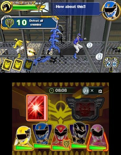 Power Rangers MegaForce【中古美品・3DS北米版】 Amazon.com: Power Rangers Megaforce 3DS : Video Games